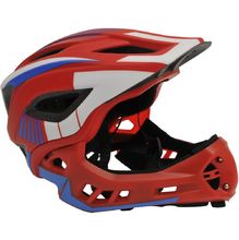 Fahrradhelm rot blau Medium KMHFF03M Kiddimoto 1