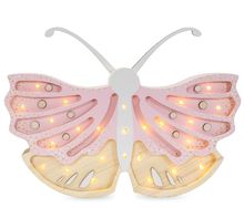 Schmetterling-Nachtlampe Erdbeercreme LL073-206 Little Lights 1