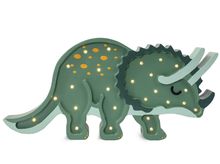 Triceratops-Nachtlampe grün LL049-445 Little Lights 1