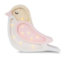 Vogel-Nachtlampe Erdbeercreme LL054-206 Little Lights 1