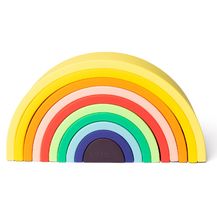 Regenbogenfarbenes Stapelspielzeug LL013-001 Little L 1