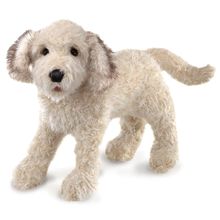Handpuppe Hund Labradoodle FO-3136 Folkmanis 1
