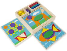 Blockformen Lernmuster MD-10528 Melissa & Doug 1