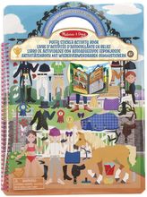 Aktivitatenbuch mit wiederverwendbaren gummistickern reitclub MD-19410 Melissa & Doug 1