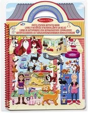 Aktivitatenbuch mit wiederverwendbaren gummistickern haustiere MD-19429 Melissa & Doug 1