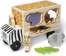 Tierrettungsdienst-safarilaster MD-15180 Melissa & Doug 1