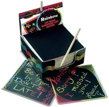 Scratch Art® Box mit Rainbow Mini Notes MD-15945 Melissa & Doug 1