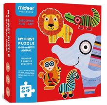 Mein erstes Puzzle Dschungeltiere MD0078 Mideer 1