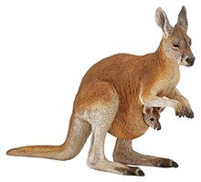 Känguru-Figur und ihr Baby PA50188 Papo 1