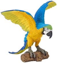 Blaue Ara-Papageienfigur PA50235 Papo 1