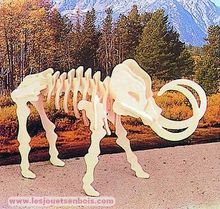 Holzbausatz Mammut J0160-265 Bones & More 1