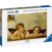 Puzzle Putten Die Sixtinische Madonna von Raffael 1000 Teile RAV12000062 Ravensburger 1