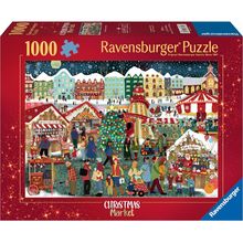 Puzzle Der Weihnachtsmarkt 1000 Teile RAV12000729 Ravensburger 1