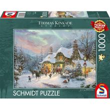 Puzzle Santas Nacht vor Weihnachten 1000 Teile S-58793 Schmidt Spiele 1