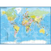 Puzzle Weltkarte 200 Teile RAV128907 Ravensburger 1