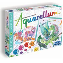 Aquarellum Einhörner und Pegasi SS-6394 Sentosphère 1
