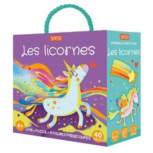 Buch und Puzzle Die Einhörner SJ-310070 Sassi Junior 1