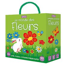 Buch und Puzzle Die Blumen SJ-313798 Sassi Junior 1