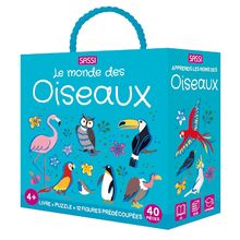 Buch und Puzzle Die Vögel SJ-329331 Sassi Junior 1
