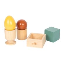 Montessori Sortierspiel mit Kugel, Würfel und Ei LE12925 Small Foot company 1
