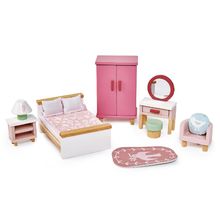 Schlafzimmer für Puppenhaus TL8152 Tender Leaf Toys 1