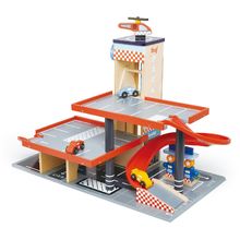 Holzgarage und Servicestation TL8581 Tender Leaf Toys 1