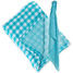 Muslin swaddle mulltuch reversible - Aqua LLJ-121-003-004 Lulujo 2