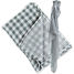 Muslin swaddle mulltuch reversible - Grau LLJ-121-003-003 Lulujo 2