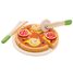Holzpizza salami zum Schneiden NCT10586 New Classic Toys 2