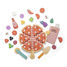 Pizza-Spielset aus Holz NCT10616 New Classic Toys 4