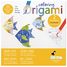 Coloring Origami - Fisch FR-11387 Fridolin 1