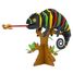 3D Papiermodell - Chamäleon, bunt FR-11738 Fridolin 1