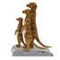 3D Papiermodell - Erdmännchen FRI-11757 Fridolin 1