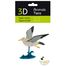 3D Papiermodell - Möwe FRI-11763 Fridolin 3