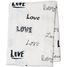 Bamboo Swaddle Mulltuch - Love LLJ-121-005-014 Lulujo 1