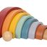 Holzbausteine Regenbogen Safari LE12318 Small foot company 1