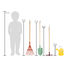 Gartenwerkzeug mit Gießkanne Tiny Garden LE12663 Small Foot company 2