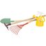 Gartenwerkzeug mit Gießkanne Tiny Garden LE12663 Small Foot company 1