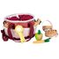 Spielzeug Pferdepflege-Set mit Tasche rot LE12705 Small Foot company 1