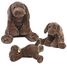 Plüsch Sam der Labrador 35 cm Schokolade HH-15141 Happy Horse 2