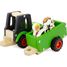 Traktor und Anhänger grün UL1567 Ulysse 3