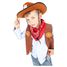 Cowboy Kinderkostüm, 5-8 Jahre R159900 Rubies 1