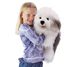 Handpuppe Hund Bobtail FO-2029 Folkmanis 3