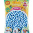 Tüte mit 1000 Kunststoffperlen Midi Eisblau HAMA-207-97 Hama 1