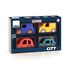 City 4-teiliges Holzautoset V2370 Vilac 3