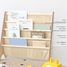 Bücherregal aus recycelter Stoff Beige EFK-107-016-019 3 Sprouts 5