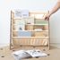 Bücherregal aus recycelter Stoff Beige EFK-107-016-019 3 Sprouts 8