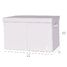 Spielzeugkiste aus recycelter Stoff hellgrau EFK-107-001-022 3 Sprouts 3