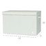 Spielzeugkiste aus recycelter Stoff Grün EFK-107-001-021 3 Sprouts 3