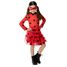 Ladybug Kleid und Maske, 5-8 Jahre R300834 Rubies 1